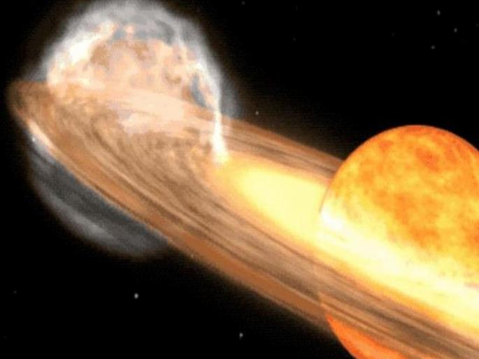 The spaceship will be in space by the coming month of September | आकाशगंगेत सूर्यासारख्या ताऱ्याचा महास्फोट उघड्या डोळ्यांनी पाहता येणार The spaceship will be in space by the coming month of September | आकाशगंगेत सूर्यासारख्या ताऱ्याचा महास्फोट उघड्या डोळ्यांनी पाहता येणार