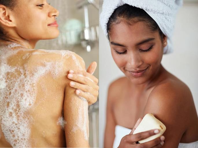 How many times a week should you use soap according to dermatologists Why you shouldn’t use soap every day for bathing | How many times to use soap : दररोज साबणाने आंघोळ करता? तज्ज्ञ म्हणतात- आठवड्यातून फक्त ‘या’ दिवशी करा साबणाने आंघोळ, नाहीतर त्वचा...