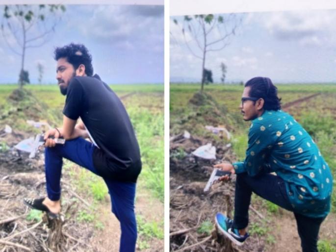 The ‘status’ of the video kept with the pistol revolved; Two brothers were handcuffed | पिस्तुलसह ठेवलेले व्हिडिओचे ‘स्टेटस’ भोवले; दोन भावांना ठोकल्या बेड्या The ‘status’ of the video kept with the pistol revolved; Two brothers were handcuffed | पिस्तुलसह ठेवलेले व्हिडिओचे ‘स्टेटस’ भोवले; दोन भावांना ठोकल्या बेड्या