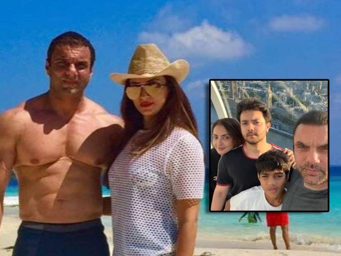 sohail khan enjoying vacation in london with his ex wife seema sajdeh and kids | नक्की चाललंय काय? घटस्फोटानंतरही सोहेल आणि सीमा सजदेह एकत्र, लंडनमध्ये करताहेत व्हॅकेशन एन्जॉय