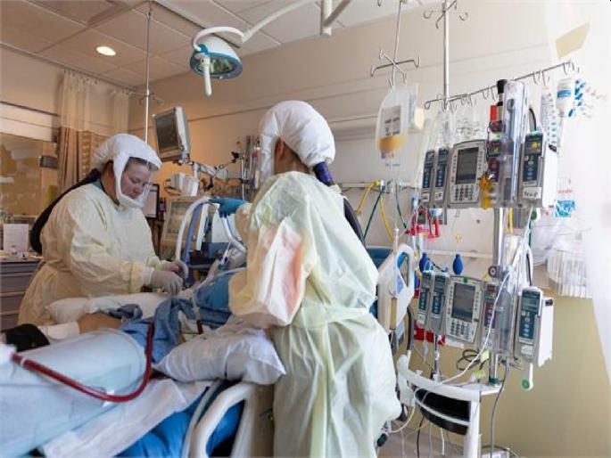 Coronavirus: Tensions rise in US after vaccination; The ICU was filled with delta corona patients | Coronavirus: लसीकरणानंतरही अमेरिकेचं टेन्शन वाढलं; अति दक्षता विभाग कोरोना रुग्णांनी भरले