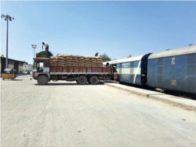 Sugar from Solapur to Bengal, pomegranate to Bihar | सोलापूरची साखर बंगालला, डाळिंबे बिहारला; किसान रेल्वेला चांगला प्रतिसाद Sugar from Solapur to Bengal, pomegranate to Bihar | सोलापूरची साखर बंगालला, डाळिंबे बिहारला; किसान रेल्वेला चांगला प्रतिसाद