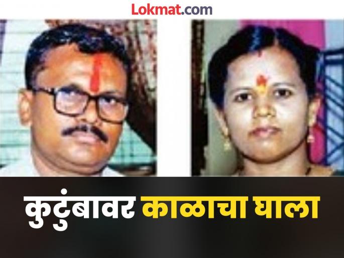 Horrific accident in sangola taluka Solapur Husband and wife die on the spot son critical | सोलापुरात भीषण अपघात: पती-पत्नीचा जागीच मृत्यू, मुलगा गंभीर; धडकेत बाईकचा चक्काचूर Horrific accident in sangola taluka Solapur Husband and wife die on the spot son critical | सोलापुरात भीषण अपघात: पती-पत्नीचा जागीच मृत्यू, मुलगा गंभीर; धडकेत बाईकचा चक्काचूर