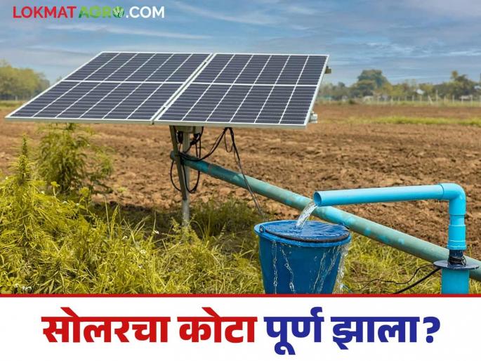 Latest News Magel Tyala solar pump yojana quota of solar pump scheme been fulfilled or not Read in detail here | Magel Tyala Solar Pump : मागेल त्याला सोलर पंप योजनेचा कोटा पूर्ण झाला का? इथं वाचा सविस्तर  Latest News Magel Tyala solar pump yojana quota of solar pump scheme been fulfilled or not Read in detail here | Magel Tyala Solar Pump : मागेल त्याला सोलर पंप योजनेचा कोटा पूर्ण झाला का? इथं वाचा सविस्तर
