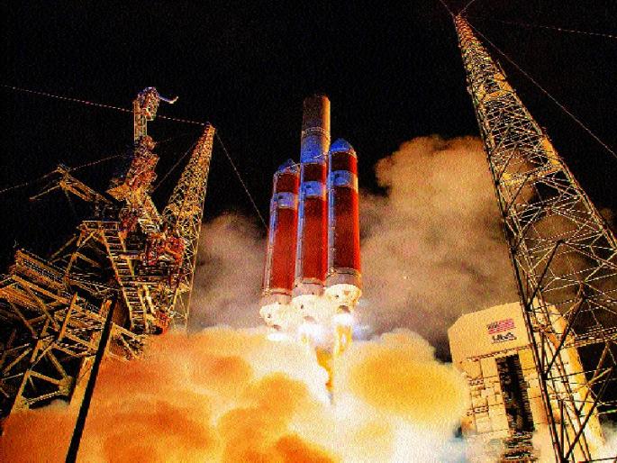 NASA to the sun! Traveling at 7 lac km faster than the speed | नासाने घेतली सूर्याकडे झेप! ताशी ७ लाख किमी वेगाने करणार प्रवास NASA to the sun! Traveling at 7 lac km faster than the speed | नासाने घेतली सूर्याकडे झेप! ताशी ७ लाख किमी वेगाने करणार प्रवास