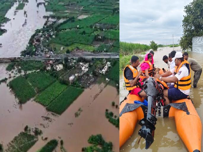 Kolhapur District Management and White Army personnel rushed to help flood victims in Solapur | मदतीसाठी एक कॉल आला अन् पूरग्रस्त सोलापूरकरांसाठी धावले कोल्हापूरकर, १८० जणांना सुखरुप बाहेर काढले Kolhapur District Management and White Army personnel rushed to help flood victims in Solapur | मदतीसाठी एक कॉल आला अन् पूरग्रस्त सोलापूरकरांसाठी धावले कोल्हापूरकर, १८० जणांना सुखरुप बाहेर काढले