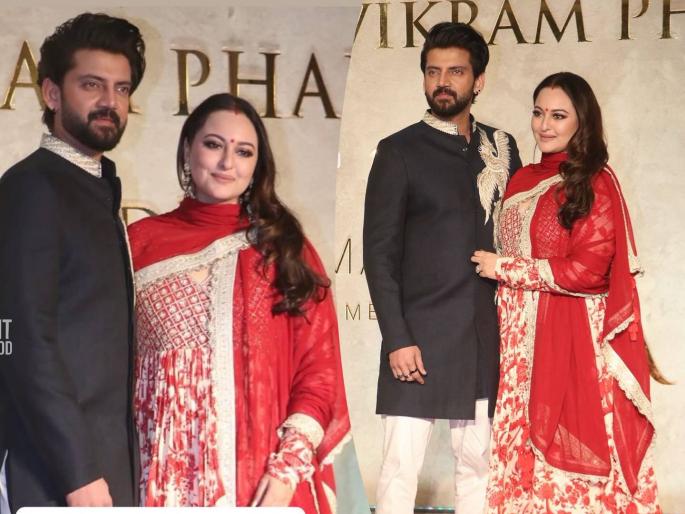 is sonakshi sinha pregnant actress tried to hide baby bump in event video viral | कतरिना कैफनंतर आता सोनाक्षी सिन्हाकडेही गुडन्यूज? ओढणीने लपवला बेबी बंप