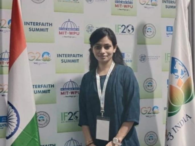 Proud! Mehkar's Sonali Jhol India Ambassador for Simulation Model Conference | अभिमानास्पद! सिम्युलेशन मॉडेल परिषदेसाठी मेहकरची सोनाली झोळ भारताची राजदूत Proud! Mehkar's Sonali Jhol India Ambassador for Simulation Model Conference | अभिमानास्पद! सिम्युलेशन मॉडेल परिषदेसाठी मेहकरची सोनाली झोळ भारताची राजदूत