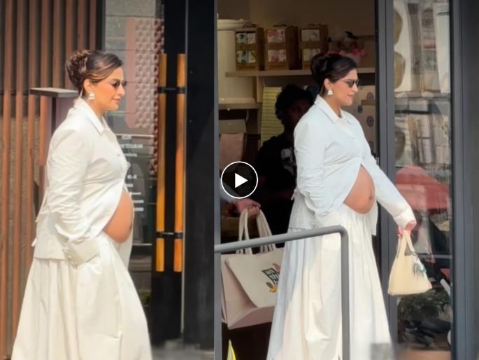 sonam kapoor flaunting baby bump on mumbai roads netizens furious after seeing her fashion | काय हा प्रकार? रस्त्यावर बेबी बंप फ्लॉन्ट करताना दिसली सोनम कपूर, नेटकऱ्यांच्या संतप्त कमेंट्स sonam kapoor flaunting baby bump on mumbai roads netizens furious after seeing her fashion | काय हा प्रकार? रस्त्यावर बेबी बंप फ्लॉन्ट करताना दिसली सोनम कपूर, नेटकऱ्यांच्या संतप्त कमेंट्स