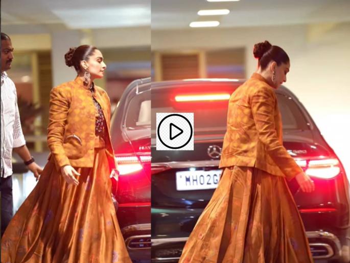 sonam kapoor glimpse amidst allegedly pregnant second time she attended sister anshula kapoor engagement | दुसऱ्या प्रेग्नंसीच्या चर्चांदरम्यान दिसली सोनम कपूरची झलक, बहिणीच्या साखरपुड्याला लावली हजेरी