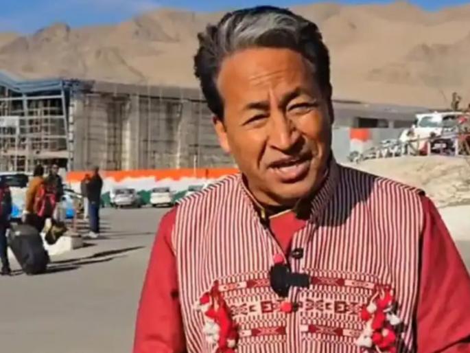 Sonam Wangchuk: Sonam Wangchuk arrested in Ladakh violence case, Leh police take action | Sonam Wangchuk: थेट सोनम वांगचूक यांना अटक, लडाख हिंसाचार प्रकरणात पोलिसांची मोठी कारवाई