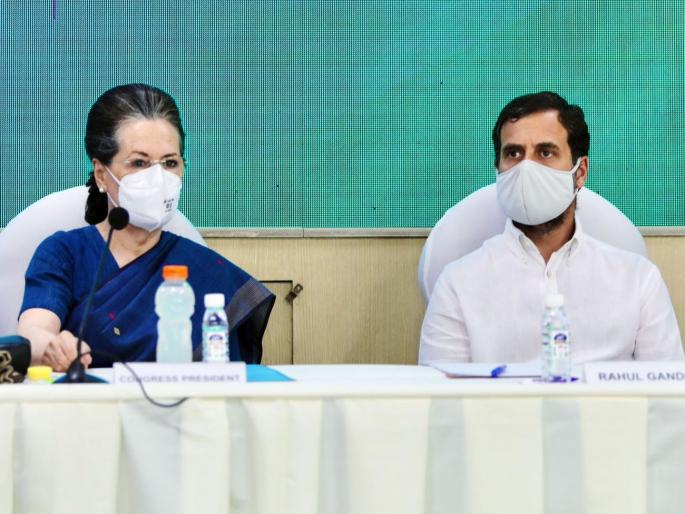 congress sonia gandhi offers to resign at cwc meeting brainstorming on defeat in 5 states | Congress CWC: “गांधी कुटुंबामुळे काँग्रेस कमकुवत होत असेल तर आम्ही त्याग करायला तयार”: सोनिया गांधी