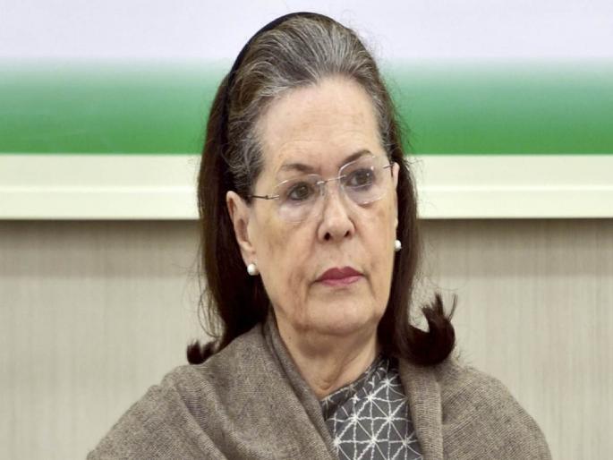 Complaint of Sonia Gandhi to Election Commission by BJP; Demand for cancellation of recognition of party with penal action | भाजपकडून सोनिया गांधींची निवडणूक आयोगाकडे तक्रार; दंडात्मक कारवाईसह पक्षाची मान्यता रद्द करण्याची मागणी Complaint of Sonia Gandhi to Election Commission by BJP; Demand for cancellation of recognition of party with penal action | भाजपकडून सोनिया गांधींची निवडणूक आयोगाकडे तक्रार; दंडात्मक कारवाईसह पक्षाची मान्यता रद्द करण्याची मागणी