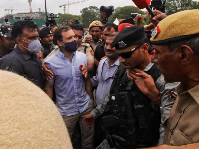 National Herald Case: 'You will not be able to stop us', Rahul Gandhi targets the Centre | National Herald Case:‘पोलिस-एजन्सीचा गैरवापर; तुम्ही आम्हाला शांत करू शकणार नाही’, राहुल गांधींचा केंद्रावर निशाणा National Herald Case: 'You will not be able to stop us', Rahul Gandhi targets the Centre | National Herald Case:‘पोलिस-एजन्सीचा गैरवापर; तुम्ही आम्हाला शांत करू शकणार नाही’, राहुल गांधींचा केंद्रावर निशाणा