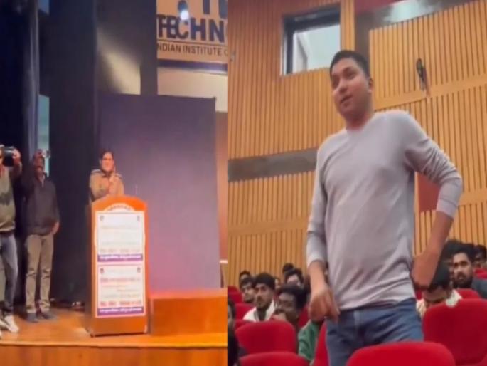 'Ganja selling in front of the police station', student showed mirror to police in front of everyone, Video viral... | 'चौकीसमोर गांजा मिळतो', विद्यार्थ्याने सर्वांसमोर पोलिसांनाच दाखवला आरसा, Video व्हायरल... 'Ganja selling in front of the police station', student showed mirror to police in front of everyone, Video viral... | 'चौकीसमोर गांजा मिळतो', विद्यार्थ्याने सर्वांसमोर पोलिसांनाच दाखवला आरसा, Video व्हायरल...