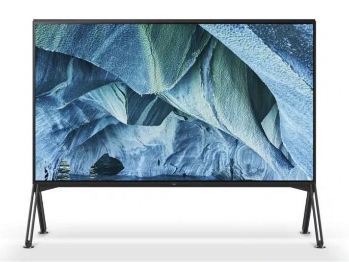CES 2019: Sony’s Master Series Z9G 8K, A9G, A8G, X950G 4K TVs Launched | CES 2019 : सोनीने लाँच केला तब्बल 98 इंचाचा टीव्ही  CES 2019: Sony’s Master Series Z9G 8K, A9G, A8G, X950G 4K TVs Launched | CES 2019 : सोनीने लाँच केला तब्बल 98 इंचाचा टीव्ही