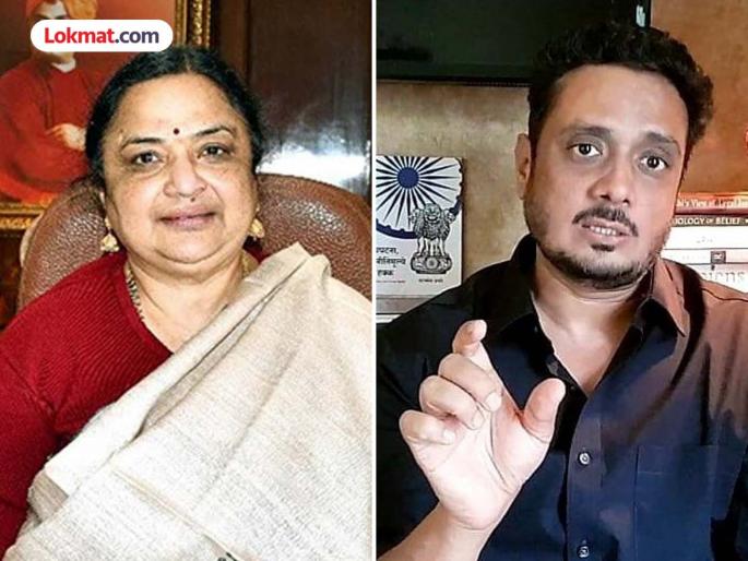 How do people of mediocre status rise to high positions? Sarode strongly criticizes Shantishree Pandit's statement | सुमार दर्जाचे लोक मोठ्या पदावर कसे जातात? सरोदेंची शांतीश्री पंडित यांच्या वक्तव्यावर जोरदार टीका How do people of mediocre status rise to high positions? Sarode strongly criticizes Shantishree Pandit's statement | सुमार दर्जाचे लोक मोठ्या पदावर कसे जातात? सरोदेंची शांतीश्री पंडित यांच्या वक्तव्यावर जोरदार टीका