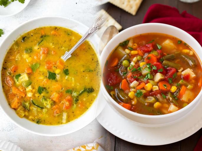Winter Recipe: Make this vegetable soup once, it gives energy to the body, keeps you healthy and worm | Winter Recipe : भाज्यांचे असे सूप एकदा नक्की करा, शरीराला देते ऊर्जा आणि ठेवते निरोगी