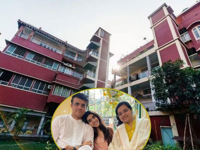 Sourav Ganguly New House : BCCI President Sourav Ganguly buys new house worth 40 CRORES, see pic | Sourav Ganguly New House : सौरव गांगुली ४८ वर्षांनंतर वडिलोपार्जित घर सोडणार; ४० कोटींच्या नवीन आलिशान घरात राहायला जाणार, Photo 