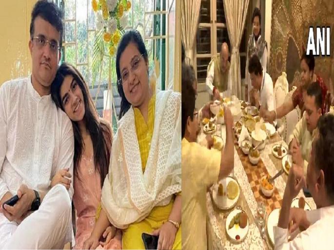 Is Sourav Ganguly's wife Dona Ganguly going to Rajya Sabha? What Dilip Ghosah, West Bengal BJP president said | सौरव गांगुलींची पत्नी होणार भाजप खासदार? अमित शाहांच्या डिनरनंतर चर्चांना उधाण Is Sourav Ganguly's wife Dona Ganguly going to Rajya Sabha? What Dilip Ghosah, West Bengal BJP president said | सौरव गांगुलींची पत्नी होणार भाजप खासदार? अमित शाहांच्या डिनरनंतर चर्चांना उधाण