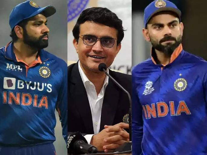 Sourav Ganguly on whether Rohit Sharma should be India captain in T20 World Cup 2024 and Virat Kohli's future in the shortest format of the game.  | रोहितने ट्वेंटी-२० वर्ल्ड कपमध्ये कर्णधारपदी रहावं की नाही? सौरव गांगुलीचे स्पष्टमत, विराटबाबत... 