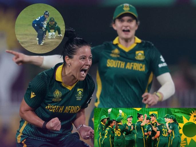 ENG W vs SA W1st Semi Final South Africa Women Crush England Women By 125 Runs To Reach Maiden World Cup Final | इंग्लंडचा खेळ खल्लास! दक्षिण आफ्रिकेच्या संघानं पहिल्यांदाच वर्ल्ड कप फायनल गाठत रचला इतिहास