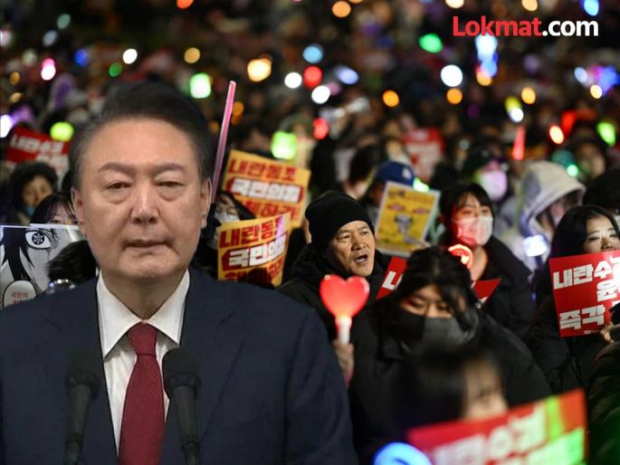 South Korea imposes travel ban on President Yoon Suk Yeol under criminal investigation for alleged treason | दक्षिण कोरियाच्या राष्ट्रपती कार्यालयात छापेमारी; यून यांना देश सोडण्यास मज्जाव South Korea imposes travel ban on President Yoon Suk Yeol under criminal investigation for alleged treason | दक्षिण कोरियाच्या राष्ट्रपती कार्यालयात छापेमारी; यून यांना देश सोडण्यास मज्जाव