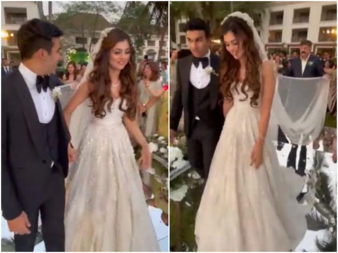 jitendra awhad daughter wedding ceremony has now been in goa by christian tradition | जितेंद्र आव्हाडांच्या मुलीचा आता गोव्यात खिश्चन पद्धतीनं पार पडला विवाह सोहळा! jitendra awhad daughter wedding ceremony has now been in goa by christian tradition | जितेंद्र आव्हाडांच्या मुलीचा आता गोव्यात खिश्चन पद्धतीनं पार पडला विवाह सोहळा!