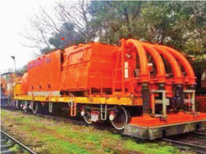 Railway cleaning cars in new form; Garbage on the tracks will also be cleared | लोहमार्गाची स्वच्छता करणाऱ्या गाड्या नव्या रूपात; रुळांवरील कचराही साफ होणार Railway cleaning cars in new form; Garbage on the tracks will also be cleared | लोहमार्गाची स्वच्छता करणाऱ्या गाड्या नव्या रूपात; रुळांवरील कचराही साफ होणार