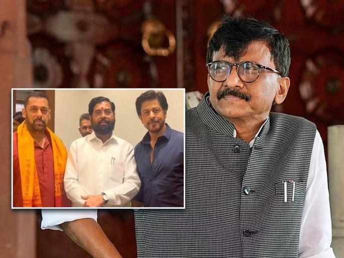 Thackeray group MP Sanjay Raut criticized Chief Minister Eknath Shinde | "नागपूर पाण्यात बुडालंय आणि तुम्ही सिनेकलाकारांसोबत घरात उत्सव साजरा करताय" Thackeray group MP Sanjay Raut criticized Chief Minister Eknath Shinde | "नागपूर पाण्यात बुडालंय आणि तुम्ही सिनेकलाकारांसोबत घरात उत्सव साजरा करताय"