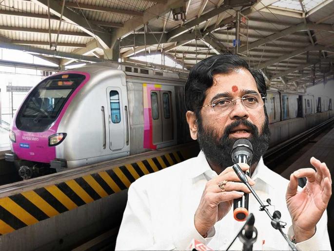 Diwali gift from CM Eknath Shinde to Mumbaikar; Now the last metro will run at 11 pm | CM शिंदेंकडून मुंबईकरांना दिवाळी भेट; आता शेवटची मेट्रो रात्री ११ वाजता धावणार Diwali gift from CM Eknath Shinde to Mumbaikar; Now the last metro will run at 11 pm | CM शिंदेंकडून मुंबईकरांना दिवाळी भेट; आता शेवटची मेट्रो रात्री ११ वाजता धावणार