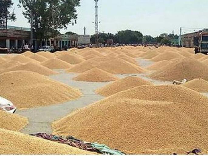 The arrival of soybean in the district of Washim has increased, the prices have fallen | वाशिम   जिल्ह्यात सोयाबीनची आवक वाढली, भाव पडलेलेच