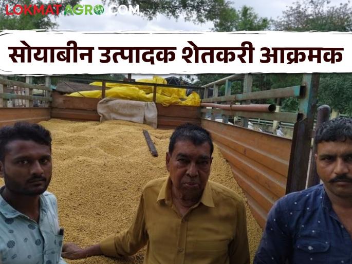 Soybean Market : Even if the price is not given, we will clap at home; Farmers warn the government to prepare for the agitation if necessary | Soybean Market : भाव नाही दिला तरी घरातच थप्पी लावू ; वेळप्रसंगी आंदोलनाची तयारीही ठेवू, शेतकऱ्यांचा सरकारला इशारा Soybean Market : Even if the price is not given, we will clap at home; Farmers warn the government to prepare for the agitation if necessary | Soybean Market : भाव नाही दिला तरी घरातच थप्पी लावू ; वेळप्रसंगी आंदोलनाची तयारीही ठेवू, शेतकऱ्यांचा सरकारला इशारा