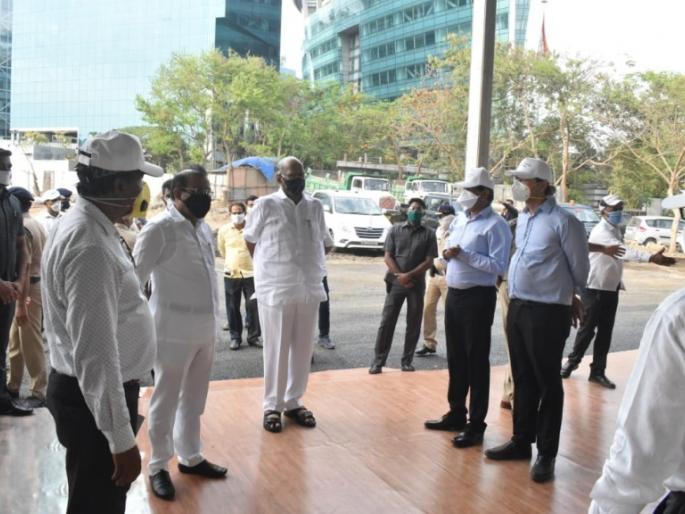Sharad Pawar enters the field, quarantine facilities and reviews the situation in mumbai MMG | शरद पवार उतरले मैदानात, क्वारंटाईन सुविधा अन् परिस्थितीचा घेतला आढावा