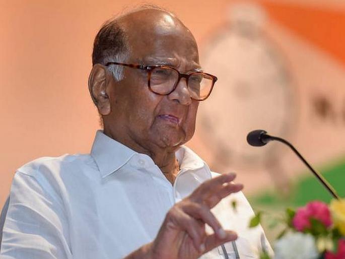 Sharad Pawar's emotional 'blow' on ex ncp leader who left ncp in election mode | 'मी ह्रदयात मग गेला कशाला?' गयारामांना शरद पवारांचा भावनिक 'टोला' Sharad Pawar's emotional 'blow' on ex ncp leader who left ncp in election mode | 'मी ह्रदयात मग गेला कशाला?' गयारामांना शरद पवारांचा भावनिक 'टोला'