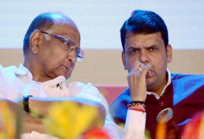 Devendra Fadnavis's 'Powerful' Statement; "Pawar will never make a wrong decision." | देवेंद्र फडणवीसांचं 'पॉवर'फुल्ल विधान; "पवारसाहेब कधीही चुकीचा निर्णय करणार नाहीत" Devendra Fadnavis's 'Powerful' Statement; "Pawar will never make a wrong decision." | देवेंद्र फडणवीसांचं 'पॉवर'फुल्ल विधान; "पवारसाहेब कधीही चुकीचा निर्णय करणार नाहीत"