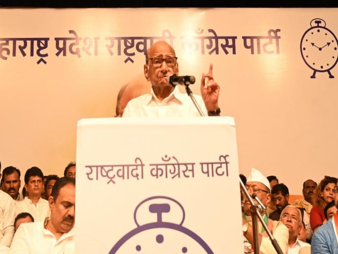 All tours of Sharad Pawar canceled immediately; After Ajit pawar rebel Pawar announced his Maharashtra tour for NCP party builds | शरद पवारांचे सर्व दौरे तुर्तास रद्द; पक्षबांधणीसाठी करणार होते महाराष्ट्र दौरा All tours of Sharad Pawar canceled immediately; After Ajit pawar rebel Pawar announced his Maharashtra tour for NCP party builds | शरद पवारांचे सर्व दौरे तुर्तास रद्द; पक्षबांधणीसाठी करणार होते महाराष्ट्र दौरा