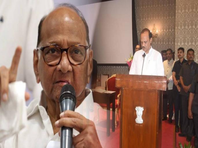 NCP MLA Makarand Patil, who attended the swearing-in ceremony of Ajit Pawar, welcomed Sharad Pawar at Satara | काल अजितदादांच्या शपथविधीला अन् आज शरद पवारांच्या स्वागताला; 'या' आमदाराच्या मनात काय? NCP MLA Makarand Patil, who attended the swearing-in ceremony of Ajit Pawar, welcomed Sharad Pawar at Satara | काल अजितदादांच्या शपथविधीला अन् आज शरद पवारांच्या स्वागताला; 'या' आमदाराच्या मनात काय?
