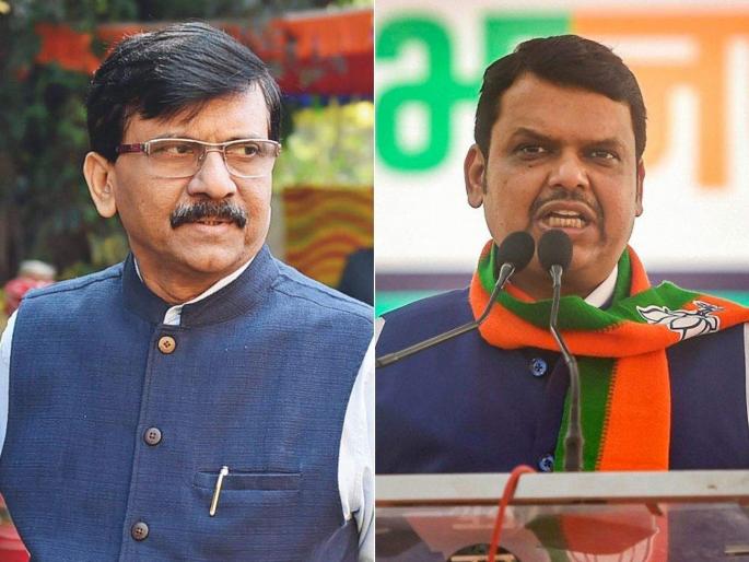 sanjay raut replied bjp devendra fadnavis over shiv sena criticism and ncb drugs case | Dadra And Nagar Haveli Bypoll: “देवेंद्र फडणवीसांसारख्या सुसंस्कृत नेत्याचे अधःपतन बघवत नाही”: संजय राऊतांचे प्रत्युत्तर sanjay raut replied bjp devendra fadnavis over shiv sena criticism and ncb drugs case | Dadra And Nagar Haveli Bypoll: “देवेंद्र फडणवीसांसारख्या सुसंस्कृत नेत्याचे अधःपतन बघवत नाही”: संजय राऊतांचे प्रत्युत्तर