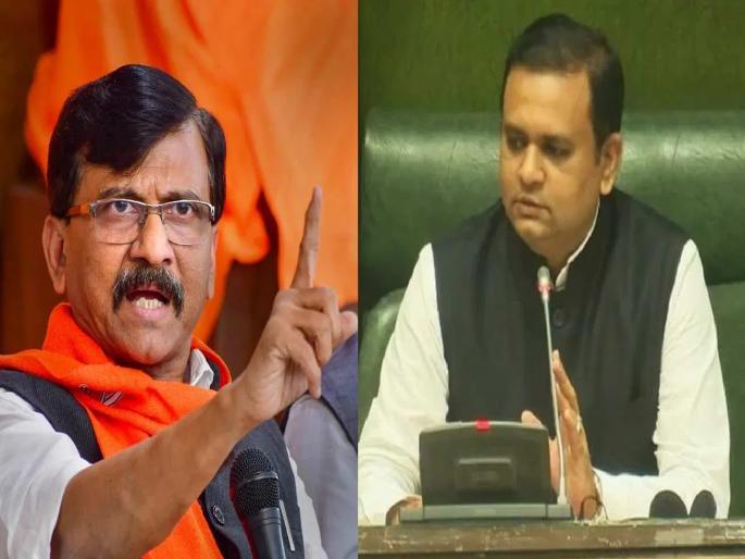 Shiv Sena MLA Disqualification Hearing After Sanjay Raut criticized Rahul Narvekar, BJP MLA Ram Kadam has said that he will bring a disqualification motion in the House  | संजय राऊतांची नार्वेकरांवर बोचरी टीका; भाजपा आमदार सभागृहात हक्कभंग प्रस्ताव आणणार  Shiv Sena MLA Disqualification Hearing After Sanjay Raut criticized Rahul Narvekar, BJP MLA Ram Kadam has said that he will bring a disqualification motion in the House  | संजय राऊतांची नार्वेकरांवर बोचरी टीका; भाजपा आमदार सभागृहात हक्कभंग प्रस्ताव आणणार