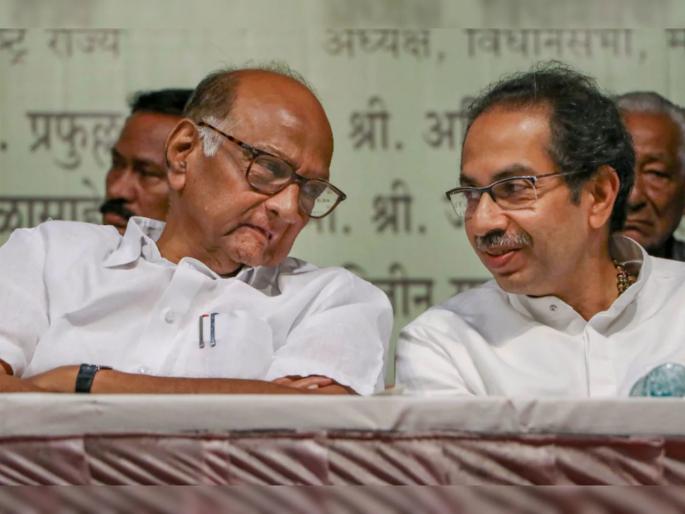 ...so Uddhav Thackeray resigned as CM; Sanjay Raut Answer given to Sharad Pawar | ...म्हणून उद्धव ठाकरेंनी मुख्यमंत्रिपदाचा राजीनामा दिला; शरद पवारांना दिलं उत्तर ...so Uddhav Thackeray resigned as CM; Sanjay Raut Answer given to Sharad Pawar | ...म्हणून उद्धव ठाकरेंनी मुख्यमंत्रिपदाचा राजीनामा दिला; शरद पवारांना दिलं उत्तर