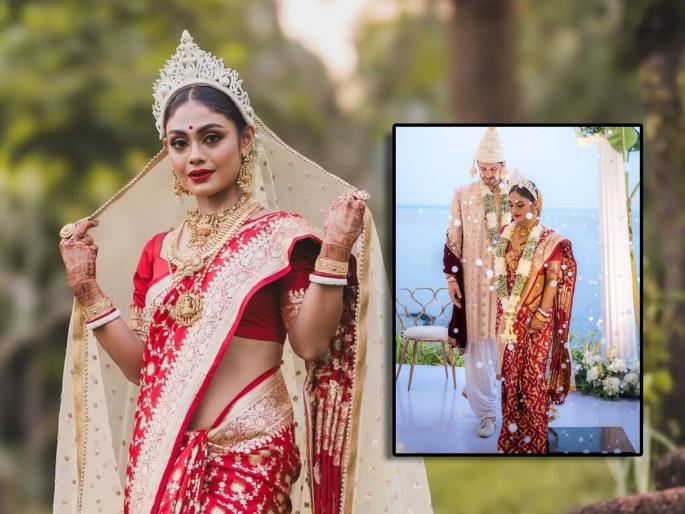 sreejita dey troll for taking side of husband who wear shooes during wedding saat phere | लग्नात चप्पल घालून पतीने घेतले सात फेरे, ट्रोल झाल्यावर अभिनेत्री म्हणते- "आपण मंदिरात जाताना..."