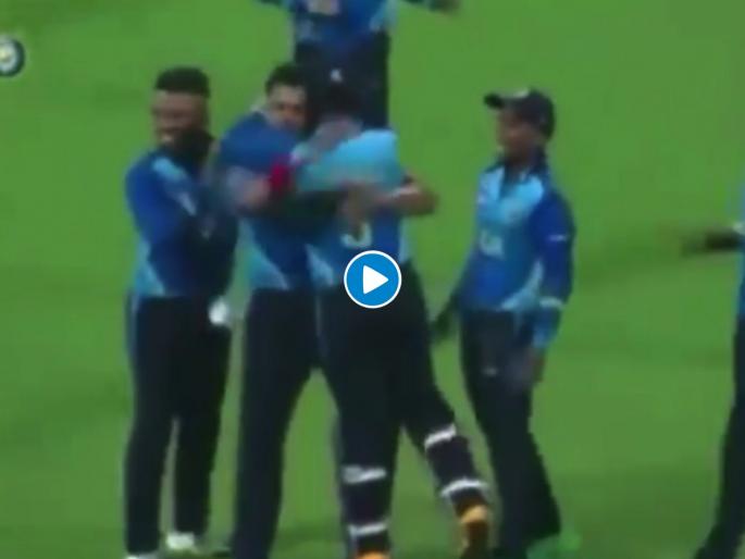 Watch Video : Sreesanth takes his first wicket in 7 years for Kerala | Video : ७ वर्षांनंतर मैदानावर उतरून पहिली विकेट घेताच भावूक झाला श्रीसंत!