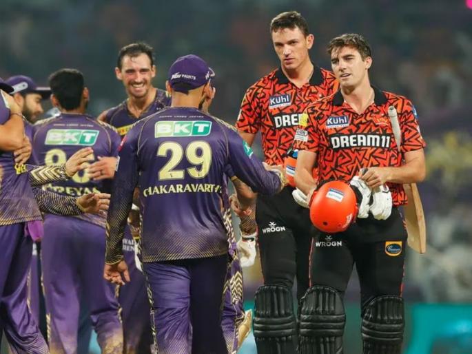 IPL 2024, KKR Vs SRH: KKR vs SRH in the playoffs is tough, these are the statistics, will directly reach the final... | प्लेऑफमध्ये KKR विरुद्ध SRHचं पारडं जड, अशी आहे आकडेवारी, थेट फायनल गाठणार की…