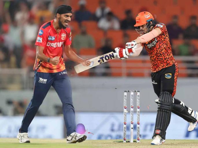 IPL 2024 Punjab Kings vs Sunrisers Hyderabad Live Marathi : 20-year-old, Nitish Kumar Reddy score 64 runs, Arshdeep Singh took 4 wickets, SRH set 183 runs target to PBKS | SRH vs PBKS Live : २० वर्षीय पोराने PBKS ला झोडले, अर्शदीप सिंगने SRH ला पुन्हा बॅकफूटवर फेकले 