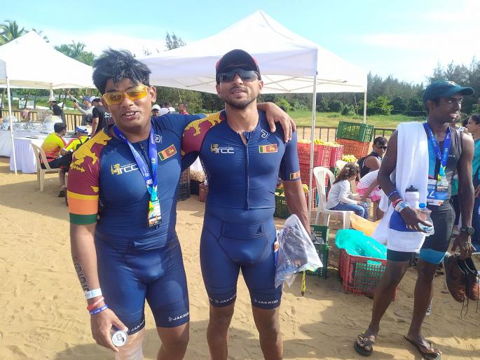 khalid oshman mithun liyanej completes ironman race | ये जोडी नही... है संघर्ष की मिसाल! khalid oshman mithun liyanej completes ironman race | ये जोडी नही... है संघर्ष की मिसाल!