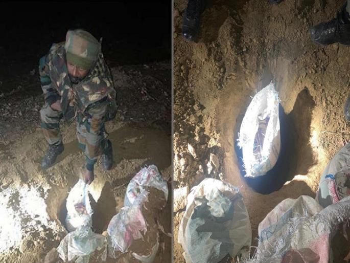 5 kg IED seized from Srinagar, security forces foiled a major attack plot | श्रीनगरमधून 5 किलो IED जप्त, सुरक्षा दलांनी मोठ्या हल्ल्याचा कट उधळला 5 kg IED seized from Srinagar, security forces foiled a major attack plot | श्रीनगरमधून 5 किलो IED जप्त, सुरक्षा दलांनी मोठ्या हल्ल्याचा कट उधळला