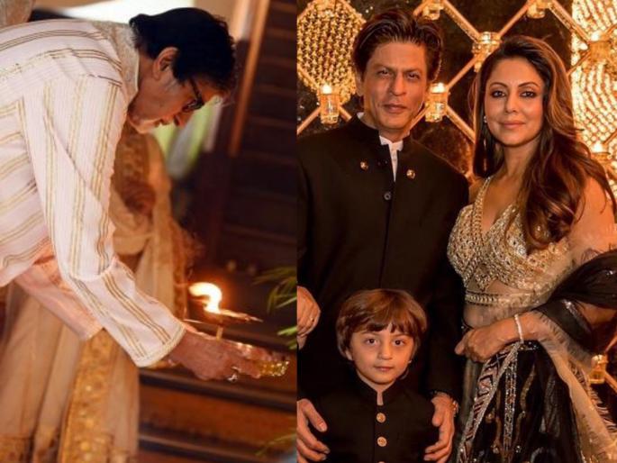 shahrukh khan to rescue when a woman caught fire at diwali party in bachchan family | बच्चन कुटुंबाची दिवाळी पार्टी, शाहरुख खानने वाचवला होता महिलेचा जीव; नक्की काय घडलं होतं?
