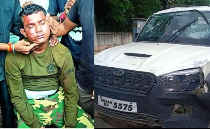 7 injured as scorpio drive in drunk | नशेत स्कॉर्पिओ चालविल्यामुळे ७ जण जखमी 7 injured as scorpio drive in drunk | नशेत स्कॉर्पिओ चालविल्यामुळे ७ जण जखमी