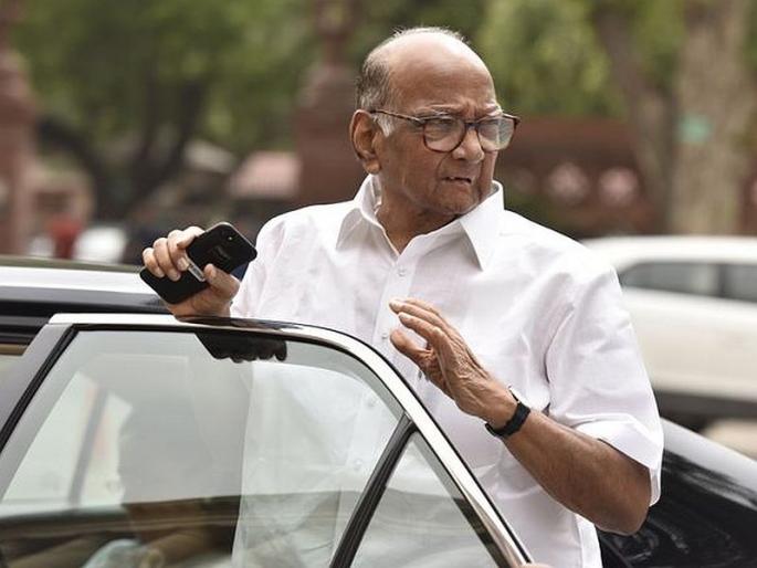 After Ajit Pawar's oath-taking, Sharad Pawar's first phone call to shiv sena leader uddhav thackeray | अजित दादांच्या शपथविधी पाहिल्यानंतर शरद पवारांचा पहिला फोन 'या' नेत्याला After Ajit Pawar's oath-taking, Sharad Pawar's first phone call to shiv sena leader uddhav thackeray | अजित दादांच्या शपथविधी पाहिल्यानंतर शरद पवारांचा पहिला फोन 'या' नेत्याला